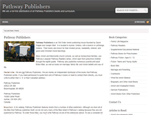 Tablet Screenshot of pathway-publishers.com